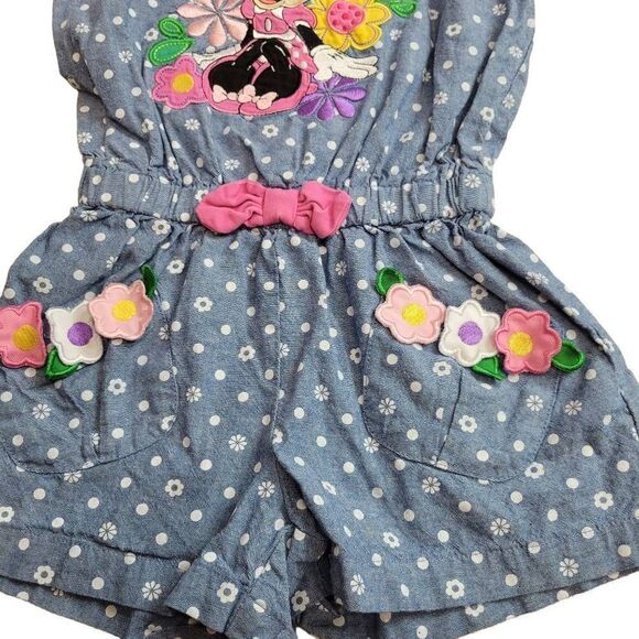 Disney Store Minnie Mouse romper 5/6 - Picture 3 of 5